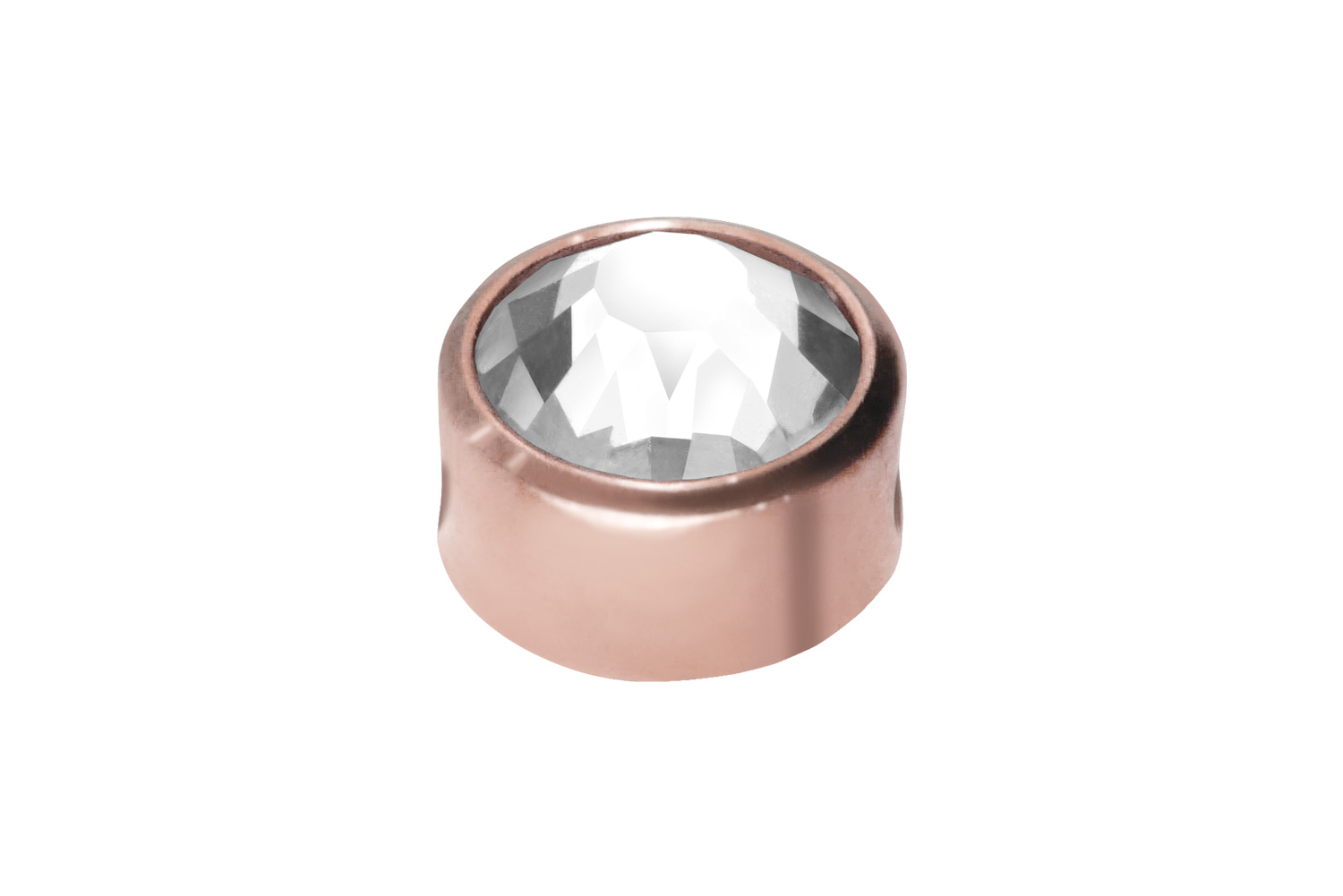 Titan Klemmdisc KRISTALL von Piercingline